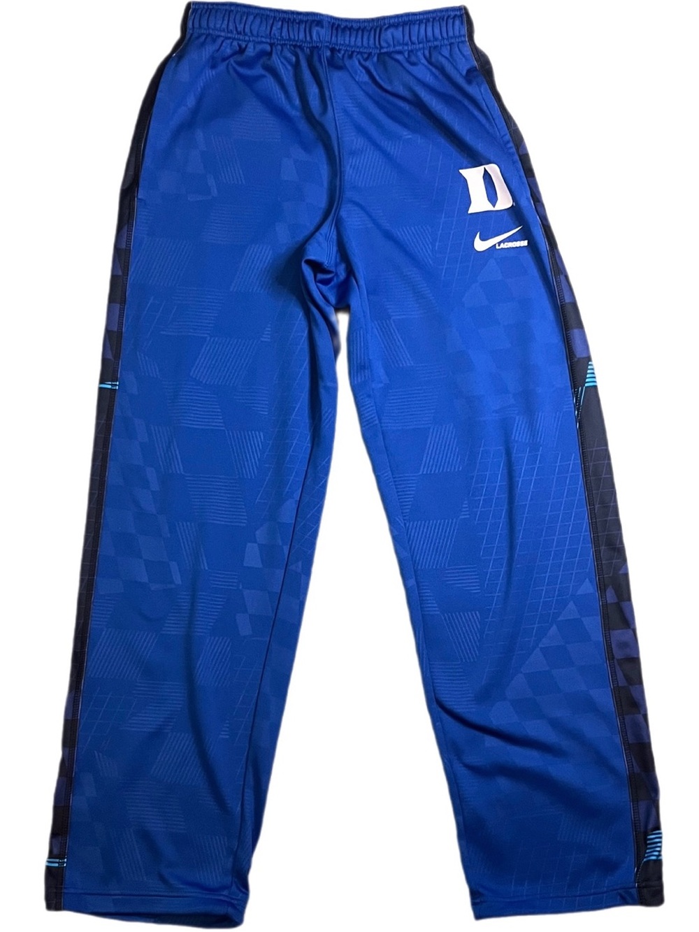 Nike Blue Devils Duke Logo Thermal-Fit Men's Sweatpants Joggers EUC B1-35